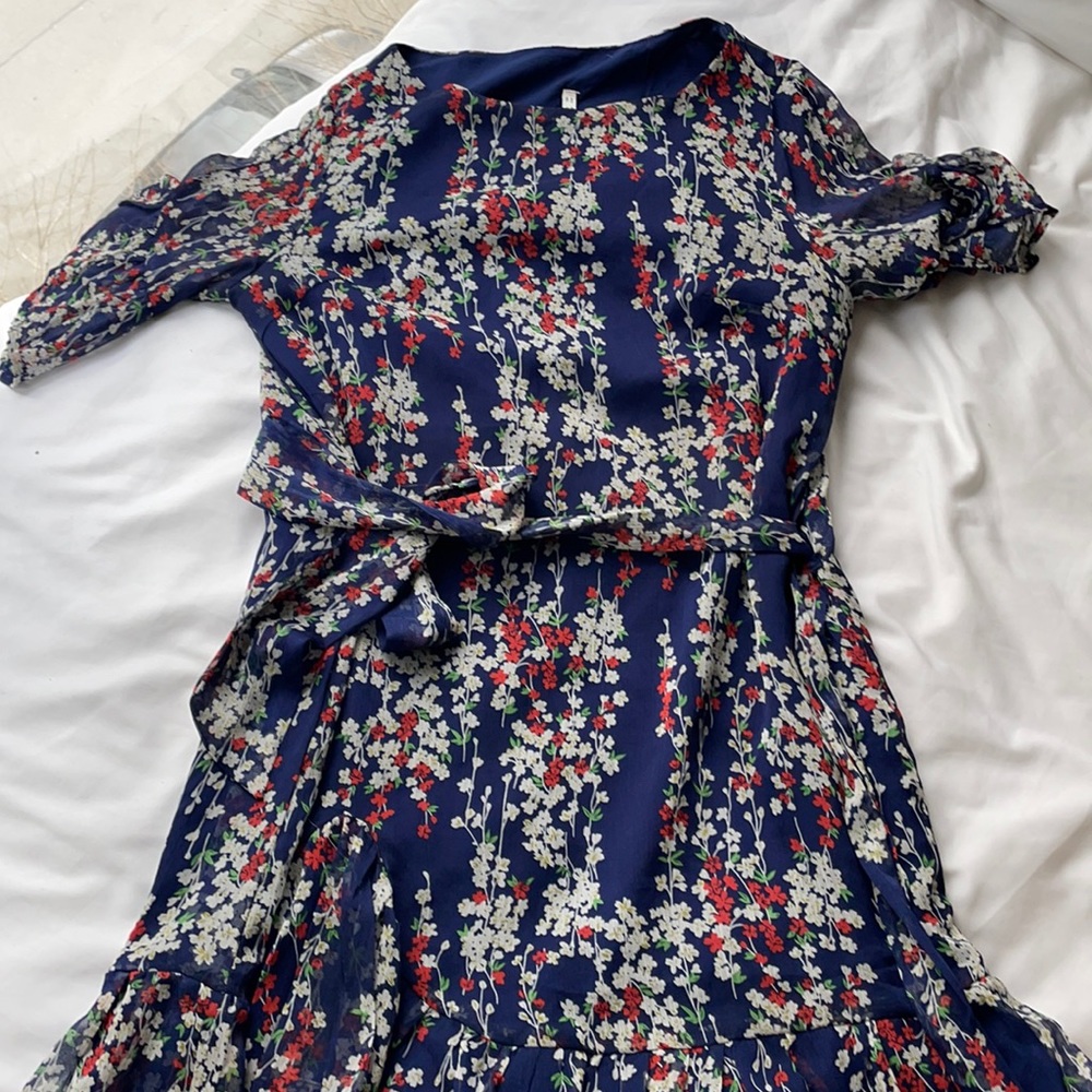 Blue floral dress from VICI